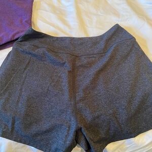 Outdoor Voices Charcoal Athletic Shorts